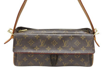 画像をギャラリービューアに読み込む, LOUIS VUITTON ルイヴィトン ヴィバ シテMM ワンショルダーバッグ M51164 モノグラム ブラウン レザー PVC 美品 中古 4b007202