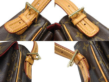 画像をギャラリービューアに読み込む, LOUIS VUITTON ルイヴィトン ヴィバ シテMM ワンショルダーバッグ M51164 モノグラム ブラウン レザー PVC 美品 中古 4b007202