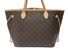 画像をギャラリービューアに読み込む, 新品同様 LOUIS VUITTON ルイヴィトン ネヴァーフルMM トートバッグ M40156 新型 モノグラム ブラウン ゴールド金具 中古 4b007203