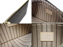 画像をギャラリービューアに読み込む, 新品同様 LOUIS VUITTON ルイヴィトン ネヴァーフルMM トートバッグ M40156 新型 モノグラム ブラウン ゴールド金具 中古 4b007203