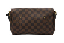 画像をギャラリービューアに読み込む, 新品同様 LOUIS VUITTON ルイヴィトン ショルダーバッグ フェイボリットMM ダミエ N41129 ブラウン ゴールド金具 中古 4b007205