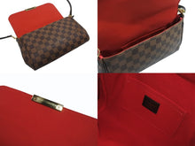 画像をギャラリービューアに読み込む, 新品同様 LOUIS VUITTON ルイヴィトン ショルダーバッグ フェイボリットMM ダミエ N41129 ブラウン ゴールド金具 中古 4b007205