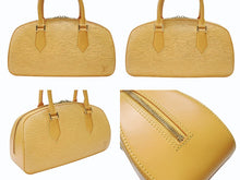 Load image into Gallery viewer, LOUIS VUITTON ルイヴィトン エピ ジャスミン ハンドバッグ M52089 タッシリイエロー ゴールド金具 美品 中古 4b007206
