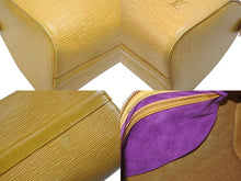 Load image into Gallery viewer, LOUIS VUITTON ルイヴィトン スピーディ25 ハンドバッグ ボストンバッグ M43019 エピレザー イエロー ゴールド金具 美品 中古 4b007207