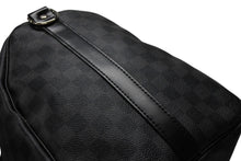 画像をギャラリービューアに読み込む, 極美品 LOUIS VUITTON ルイヴィトン ボストン キーポルバンドリエール45 ダミエグラフィット N41418 ブラック シルバー金具 4b007218