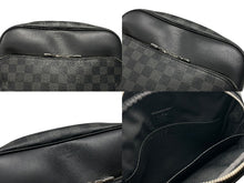 画像をギャラリービューアに読み込む, 極美品 LOUIS VUITTON ルイヴィトン ダミエグラフィット デイトンPM N41408 ショルダーバッグ ブラック シルバー金具 中古 4b007219