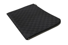 画像をギャラリービューアに読み込む, LOUIS VUITTON ルイヴィトン ポシェット ジュール GM ダミエ グラフィット N64437 ブラック グレー シルバー金具 PVC 美品 中古 4b007220