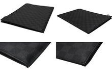 画像をギャラリービューアに読み込む, LOUIS VUITTON ルイヴィトン ポシェット ジュール GM ダミエ グラフィット N64437 ブラック グレー シルバー金具 PVC 美品 中古 4b007220