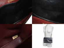 画像をギャラリービューアに読み込む, CHANEL シャネル マトラッセ23 Wフラップ Wチェーンショルダーバッグ 1番台 ラムスキン ココマーク ブラック ゴールド金具 美品 中古 4b007222