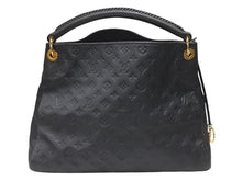 Load image into Gallery viewer, 極美品 LOUIS VUITTON ルイヴィトン アーツィMM ハンドバッグ モノグラム アンプラント ネイビー M93448 ゴールド金具 中古 4b007224