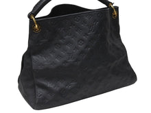 Load image into Gallery viewer, 極美品 LOUIS VUITTON ルイヴィトン アーツィMM ハンドバッグ モノグラム アンプラント ネイビー M93448 ゴールド金具 中古 4b007224