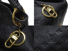 Load image into Gallery viewer, 極美品 LOUIS VUITTON ルイヴィトン アーツィMM ハンドバッグ モノグラム アンプラント ネイビー M93448 ゴールド金具 中古 4b007224