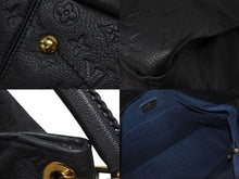Load image into Gallery viewer, 極美品 LOUIS VUITTON ルイヴィトン アーツィMM ハンドバッグ モノグラム アンプラント ネイビー M93448 ゴールド金具 中古 4b007224