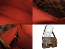 画像をギャラリービューアに読み込む, 極美品 LOUIS VUITTON ルイ ヴィトン ダミエ ブロードウェイ ショルダーバッグ N42270 ブラウン ゴールド金具 中古 4b007225