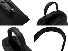 画像をギャラリービューアに読み込む, 極美品 HERMES エルメス Douparis ドゥパリ ハンドバッグ ヴォ―エプソン ブラック □J刻印 シルバー金具 中古 4b007227