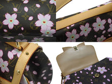 Load image into Gallery viewer, 極美品 極美品 LOUIS VUITTON ルイ ヴィトン サック レトロ PM ハンドバッグ M92012 モノグラム チェリーブロッサム 村上隆 中古 4b007235