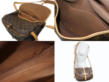 画像をギャラリービューアに読み込む, LOUIS VUITTON ルイヴィトン ソミュール30 ショルダーバッグ ブラウン モノグラム ロゴ 斜めがけ M42256 美品 中古 4b007236