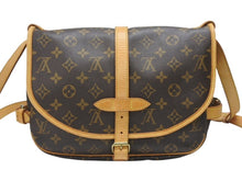 画像をギャラリービューアに読み込む, LOUIS VUITTON ルイヴィトン ソミュール30 ショルダーバッグ ブラウン モノグラム ロゴ 斜めがけ M42256 美品 中古 4b007236