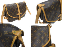 画像をギャラリービューアに読み込む, LOUIS VUITTON ルイヴィトン ソミュール30 ショルダーバッグ ブラウン モノグラム ロゴ 斜めがけ M42256 美品 中古 4b007236
