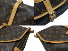 画像をギャラリービューアに読み込む, LOUIS VUITTON ルイヴィトン ソミュール30 ショルダーバッグ ブラウン モノグラム ロゴ 斜めがけ M42256 美品 中古 4b007236