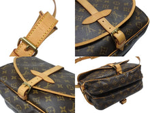 画像をギャラリービューアに読み込む, LOUIS VUITTON ルイヴィトン ソミュール30 ショルダーバッグ ブラウン モノグラム ロゴ 斜めがけ M42256 美品 中古 4b007236