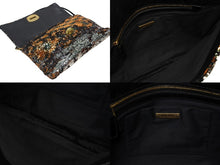 画像をギャラリービューアに読み込む, 極美品 MIUMIU ミュウミュウ ワンショルダーバッグ マルチカラー スパンコール レザー ゴールド金具 中古 4b007237