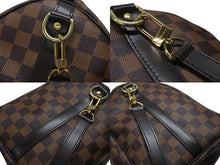Load image into Gallery viewer, 極美品 LOUIS VUITTON ルイヴィトン ハンドバッグ N41367 スピーディ バンドリエール30 ブラウン ダミエキャンバス ゴールド金具 中古 4b007240