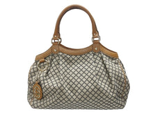 画像をギャラリービューアに読み込む, 極美品 GUCCI グッチ ディアマンテ スーキー 2WAYバッグ 211944 001013 イタリア製 ベージュ ブラウン ゴールド金具 中古 4b007252