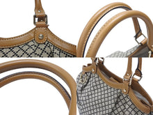 画像をギャラリービューアに読み込む, 極美品 GUCCI グッチ ディアマンテ スーキー 2WAYバッグ 211944 001013 イタリア製 ベージュ ブラウン ゴールド金具 中古 4b007252