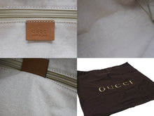 画像をギャラリービューアに読み込む, 極美品 GUCCI グッチ ディアマンテ スーキー 2WAYバッグ 211944 001013 イタリア製 ベージュ ブラウン ゴールド金具 中古 4b007252