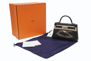 新品未使用 HERMES エルメス ミニケリー2 CHEVAL DE BOIS W刻印 2WAY