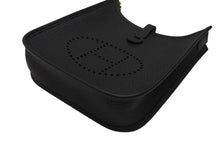 画像をギャラリービューアに読み込む, 新品未使用 HERMES エルメス エブリン TPM ショルダーバッグ ブラック B刻 トリヨンクレマンス ゴールド金具 中古 4b007255