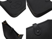 画像をギャラリービューアに読み込む, 新品未使用 HERMES エルメス エブリン TPM ショルダーバッグ ブラック B刻 トリヨンクレマンス ゴールド金具 中古 4b007255