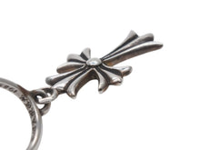 画像をギャラリービューアに読み込む, 新品未使用 CHROME HEARTS クロムハーツ タイニークロス フープ ピアス 重量6.0g シルバー925 1989刻印 アクセサリー 中古 4b007261