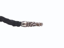 画像をギャラリービューアに読み込む, CHROME HEARTS クロムハーツ ボロチップ レザーブレード ネックレス 全長約93cm 重量約12.8g シルバー925 レザー 美品 中古 4b007263