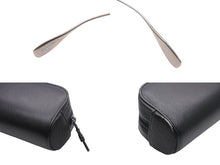 画像をギャラリービューアに読み込む, 極美品 CHROME HEARTS クロムハーツ STAINS IV ステインIV ティアドロップ ダガー サングラス メタル シルバー ブルー 中古 4b007264