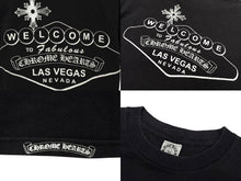 画像をギャラリービューアに読み込む, CHROME HEARTS クロムハーツ LAS VEGAS S/S TEE ラスベガス限定 半袖Tシャツ コットン ブラック サイズS 美品 中古 4b007265