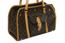 画像をギャラリービューアに読み込む, LOUIS VUITTON ルイヴィトン サックバスターGM ハンドバッグ M42028 モノグラム ブラウン ベージュ PVC レザー ゴールド金具 極美品 中古 4b010727