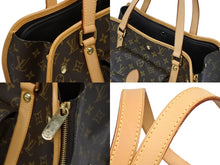 画像をギャラリービューアに読み込む, LOUIS VUITTON ルイヴィトン サックバスターGM ハンドバッグ M42028 モノグラム ブラウン ベージュ PVC レザー ゴールド金具 極美品 中古 4b010727