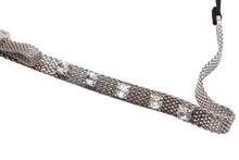 画像をギャラリービューアに読み込む, 極美品 MIUMIU ミュウミュウ チョーカー ネックレス リボン ラインストーン メタル シルバー ブラック シルバー金具 中古 4b007279