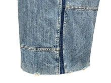 Load image into Gallery viewer, 極美品 MIUMIU ミュウミュウ デニムスカート ボトムス AMM1 2019 421 イタリア製 コットン ブルー サイズ38 中古 4b007280