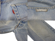 画像をギャラリービューアに読み込む, CHROME HEARTS クロムハーツ × LEVI'S リーバイス デニムパンツ ジーンズ サイズ36 クロスボールボタン インディゴブルー 美品 中古 4b007281