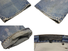 画像をギャラリービューアに読み込む, CHROME HEARTS クロムハーツ × LEVI'S リーバイス デニムパンツ ジーンズ サイズ36 クロスボールボタン インディゴブルー 美品 中古 4b007281
