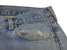 画像をギャラリービューアに読み込む, CHROME HEARTS クロムハーツ × LEVI'S リーバイス デニムパンツ ジーンズ サイズ36 クロスボールボタン インディゴブルー 美品 中古 4b007281