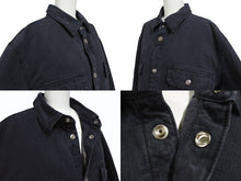 画像をギャラリービューアに読み込む, 極美品 CHROME HEARTS クロムハーツ WORK DOG CTN CNVS ワークドッグ コットンキャンバスジャケット サイズXL シルバ−925 中古 4b007283