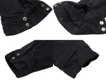 画像をギャラリービューアに読み込む, 極美品 CHROME HEARTS クロムハーツ WORK DOG CTN CNVS ワークドッグ コットンキャンバスジャケット サイズXL シルバ−925 中古 4b007283