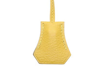 画像をギャラリービューアに読み込む, HERMES エルメス クロシェット カデナ キー セット トリヨンノビーヨ ジョーヌナプル ゴールド金具 美品 中古 4b007286