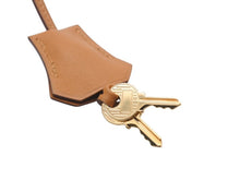 画像をギャラリービューアに読み込む, 極美品 HERMES エルメス クロシェット カデナ キー セット ヴォーエプソン ビスキュイ ゴールド金具 中古 4b007289