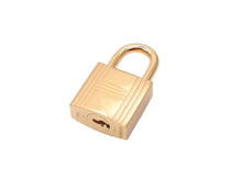 画像をギャラリービューアに読み込む, 極美品 HERMES エルメス クロシェット カデナ キー セット ヴォーエプソン ビスキュイ ゴールド金具 中古 4b007289