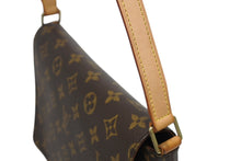 画像をギャラリービューアに読み込む, LOUIS VUITTON ルイヴィトン ミュゼットタンゴ ショルダーバック M51257 モノグラム ブラウン 美品 中古 4b010729